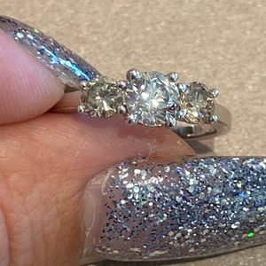 14k Chocolate Diamond Ring